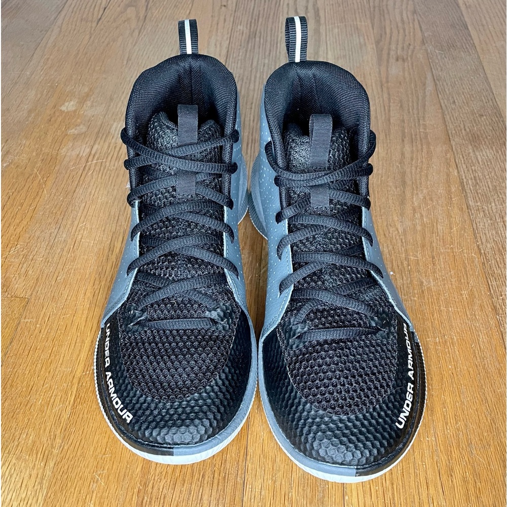 Under Armour Jet High Top Womens Basketball Shoe - Black - Womens 8.5